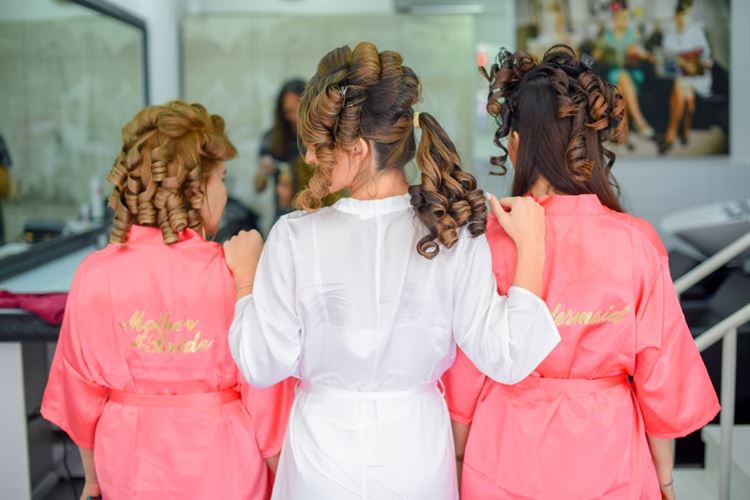 מתוך אלבום החתונה של לינוי וויס ועומרי בנהר (צילום: נועם סלח)