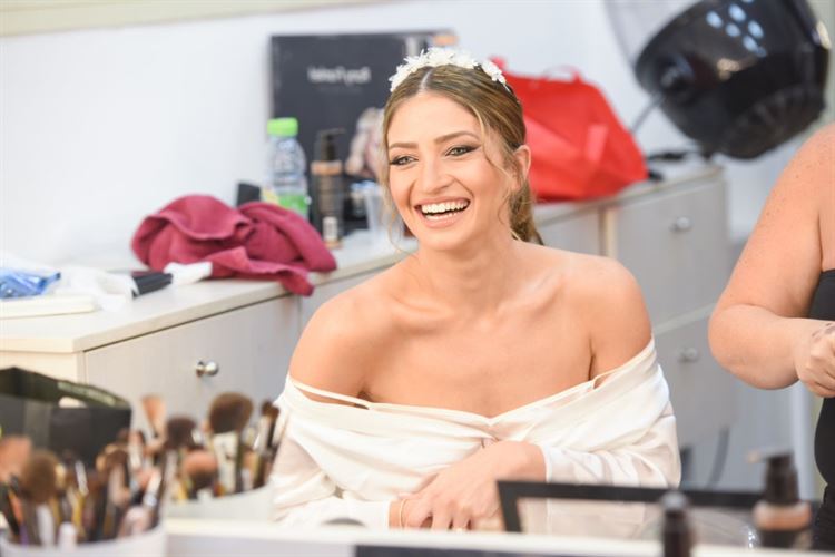 מתוך אלבום החתונה של לינוי וויס ועומרי בנהר (צילום: נועם סלח)