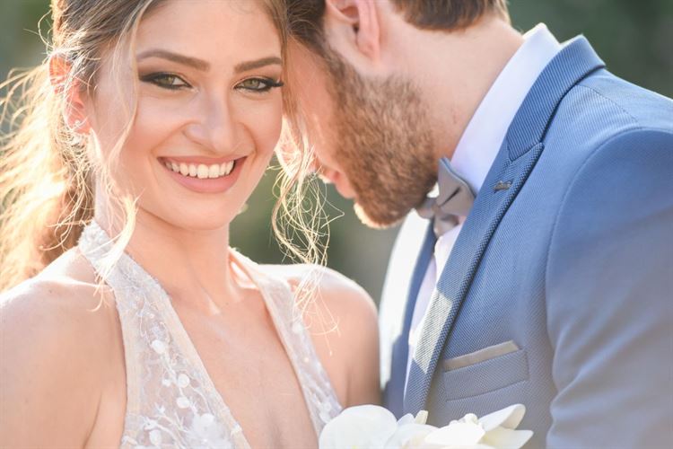 מתוך אלבום החתונה של לינוי וויס ועומרי בנהר (צילום: נועם סלח)