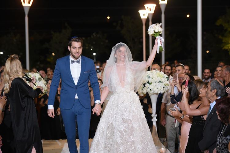 מתוך אלבום החתונה של לינוי וויס ועומרי בנהר (צילום: נועם סלח)