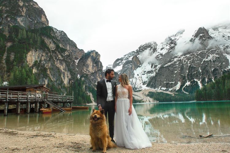 עם שמלת כלה ב-5 מעלות: צילומי זוגיות מרהיבים באיטליה 42