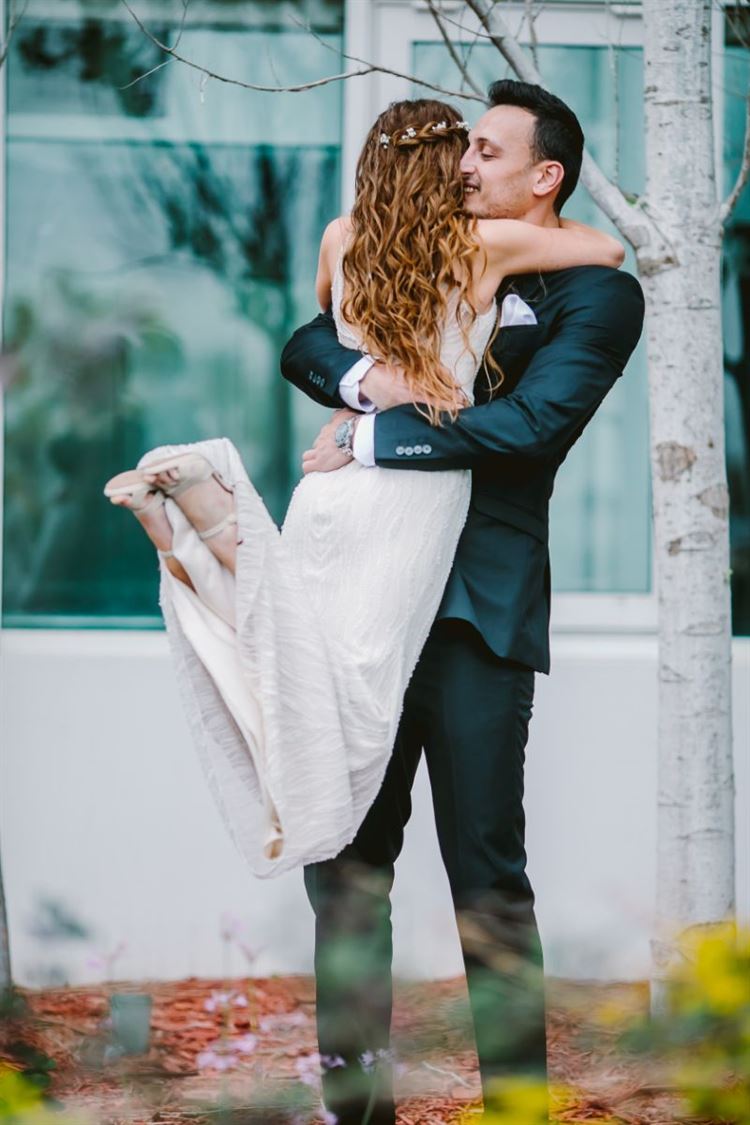 אלבום החתונה של קאי הנובר ובוריס וקסמן (צילום: רן שיינברגר)