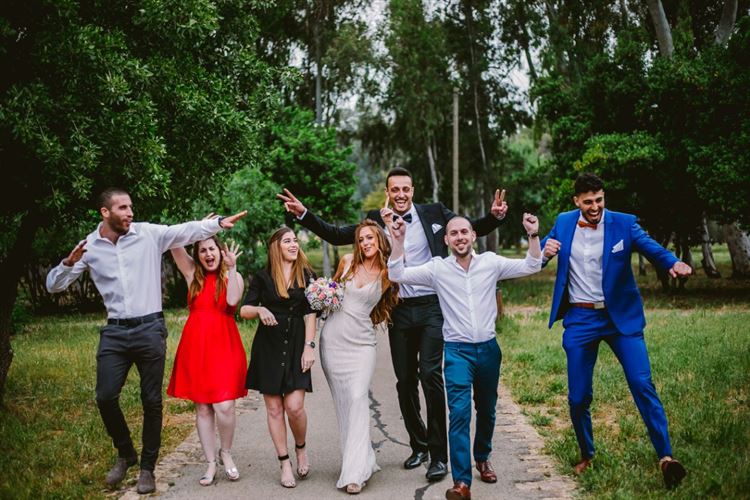 אלבום החתונה של קאי הנובר ובוריס וקסמן (צילום: רן שיינברגר)