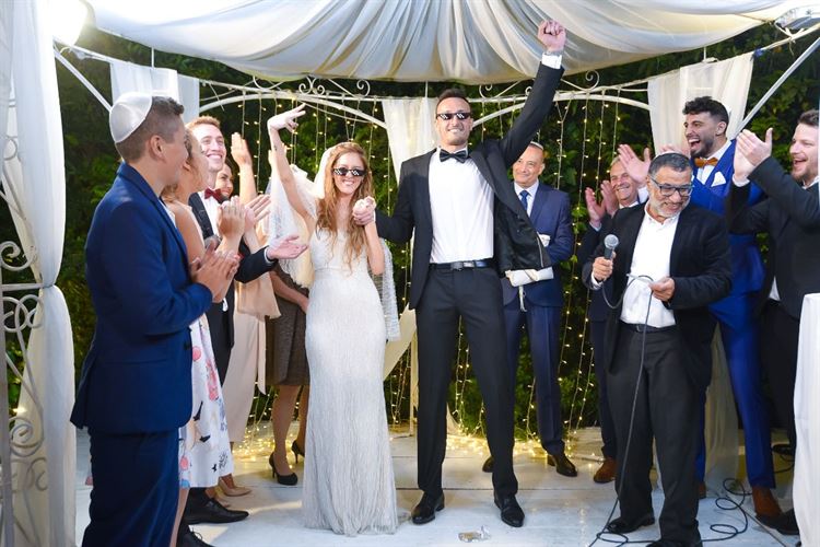 אלבום החתונה של קאי הנובר ובוריס וקסמן (צילום: רן שיינברגר)