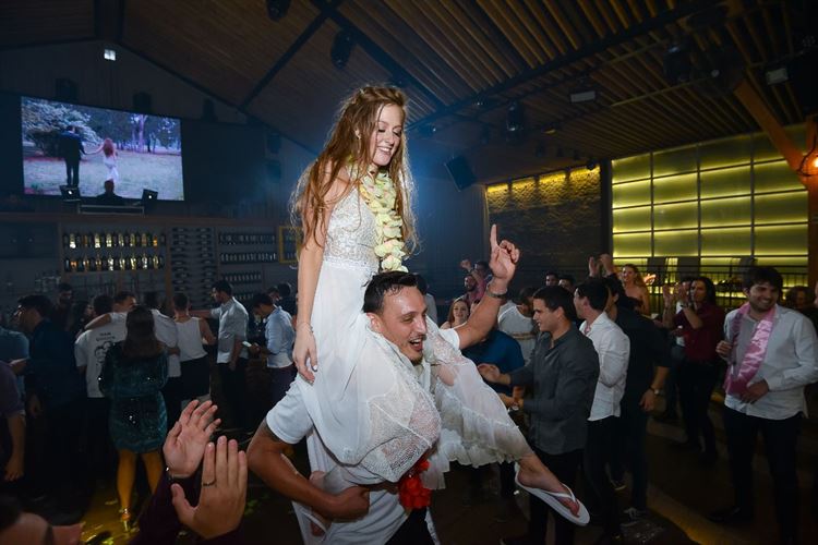 אלבום החתונה של קאי הנובר ובוריס וקסמן (צילום: רן שיינברגר)