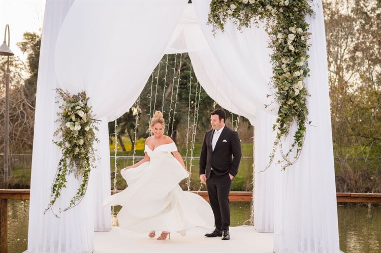 הרגשתי שסבתא שלי שכל כך חשובה לי הייתה נוכחת איתנו בשמחה הזו (צילום: חיים אפריאט)