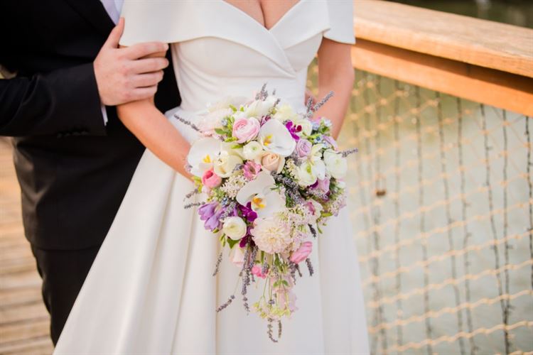 מתוך אלבום החתונה של יעל רוחקינד ותום ליבנה (צילום: חיים אפריאט)