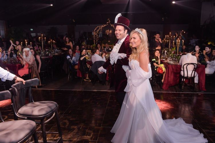 מתוך אלבום החתונה של יעל רוחקינד ותום ליבנה (צילום: חיים אפריאט)