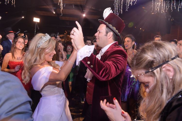 מתוך אלבום החתונה של יעל רוחקינד ותום ליבנה (צילום: חיים אפריאט)