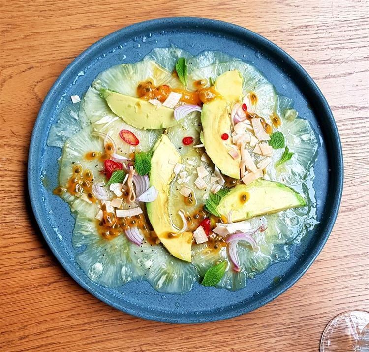 קרפצ'יו אננס טבעוני ב