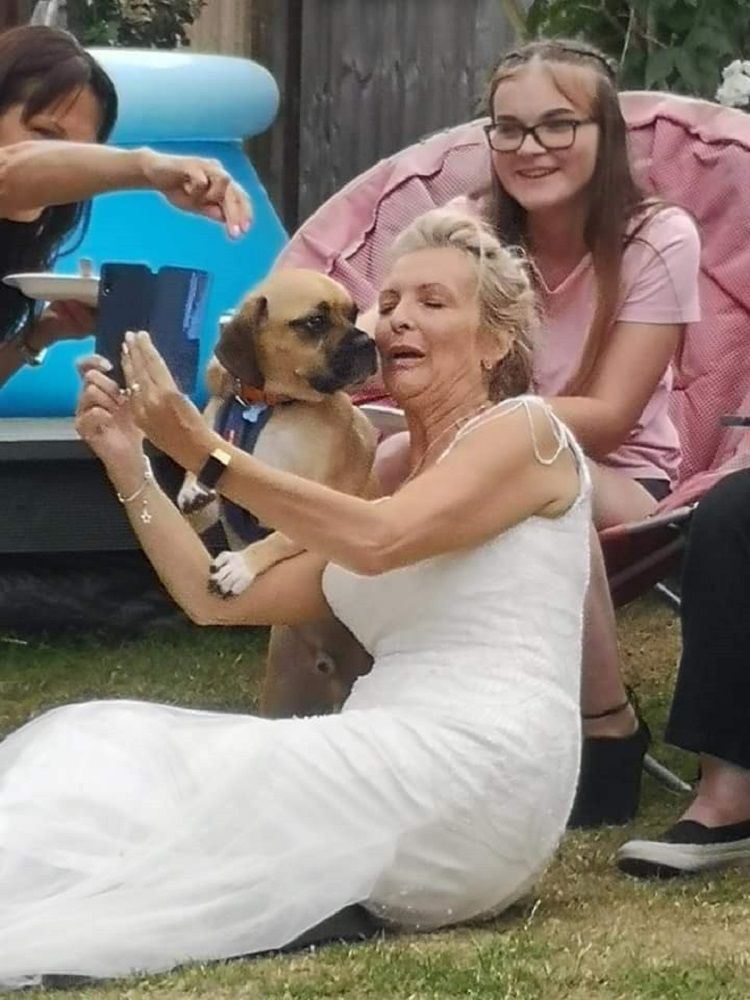 הסבתא שמתכננת ללבוש את שמלת הכלה שלה במשך שנה 3