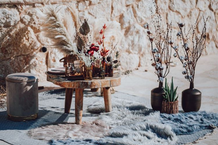 טרנד עיצוב האירועים מאריזונה: בוהו שיק מדברי 6