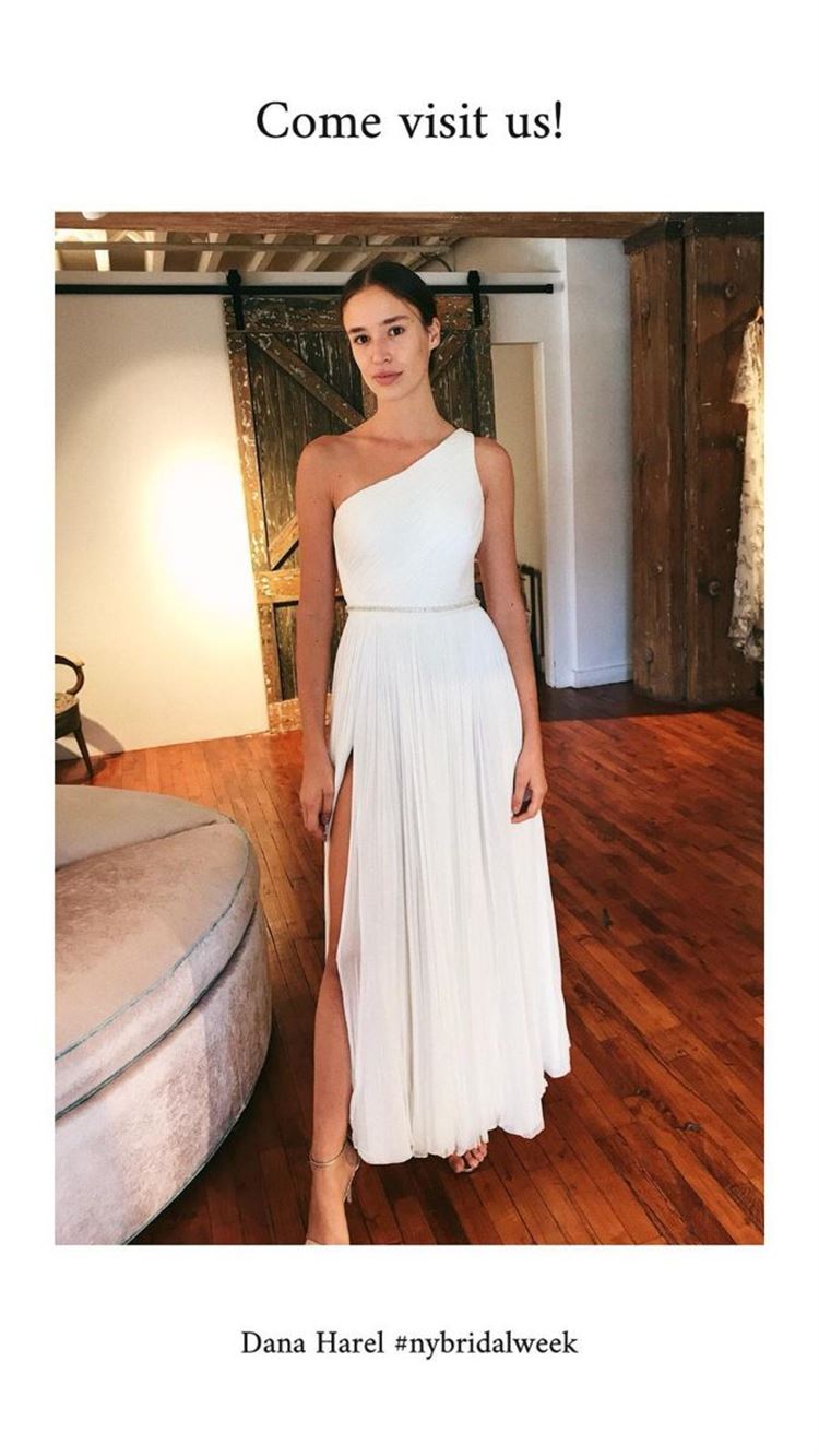 דנה הראל מגיעה לשבוע האופנה הלבנה 2