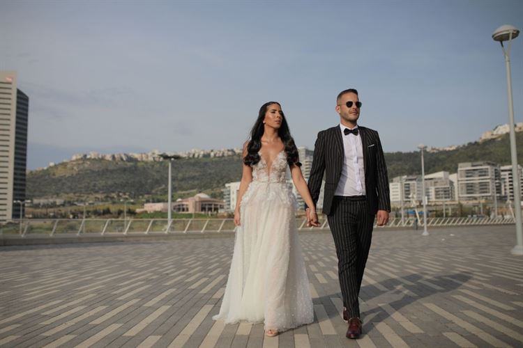 מתוך אלבום החתונה של מעיין בן איבגי ואליקו עמר (צילום: View צלמים)