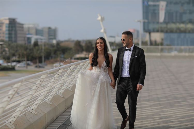 מתוך אלבום החתונה של מעיין בן איבגי ואליקו עמר (צילום: View צלמים)