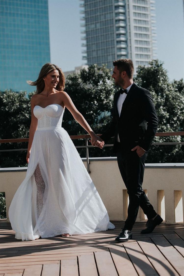 מתוך אלבום החתונה של עדי חי ציון ואביב חורש (צילום: People Photography)