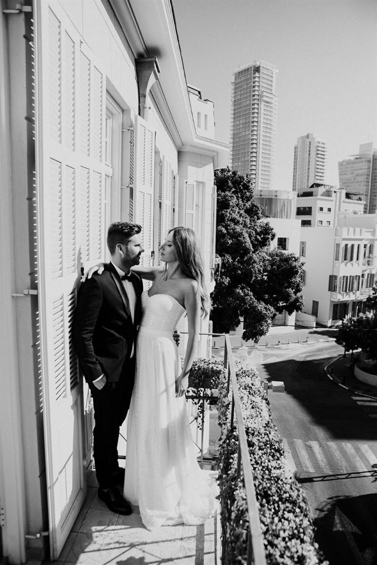 מתוך אלבום החתונה של עדי חי ציון ואביב חורש (צילום: People Photography)