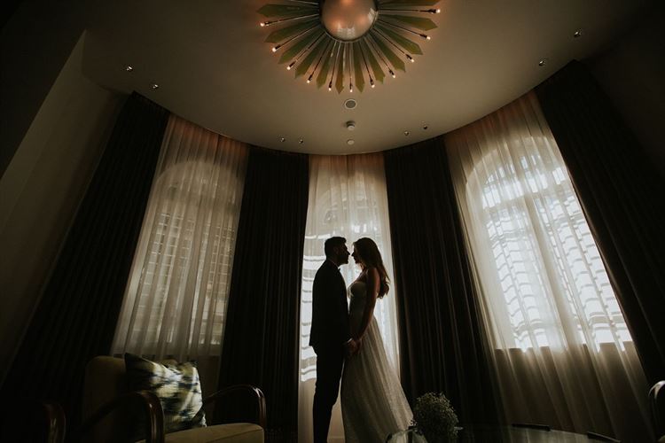 מתוך אלבום החתונה של עדי חי ציון ואביב חורש (צילום: People Photography)