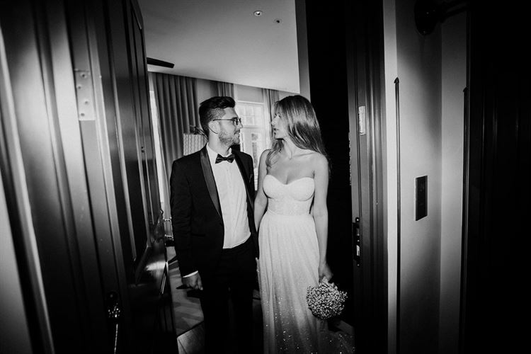 מתוך אלבום החתונה של עדי חי ציון ואביב חורש (צילום: People Photography)