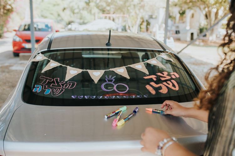 בקונספט של ברווזים: חתונת ה-DIY של עדי ודן 10