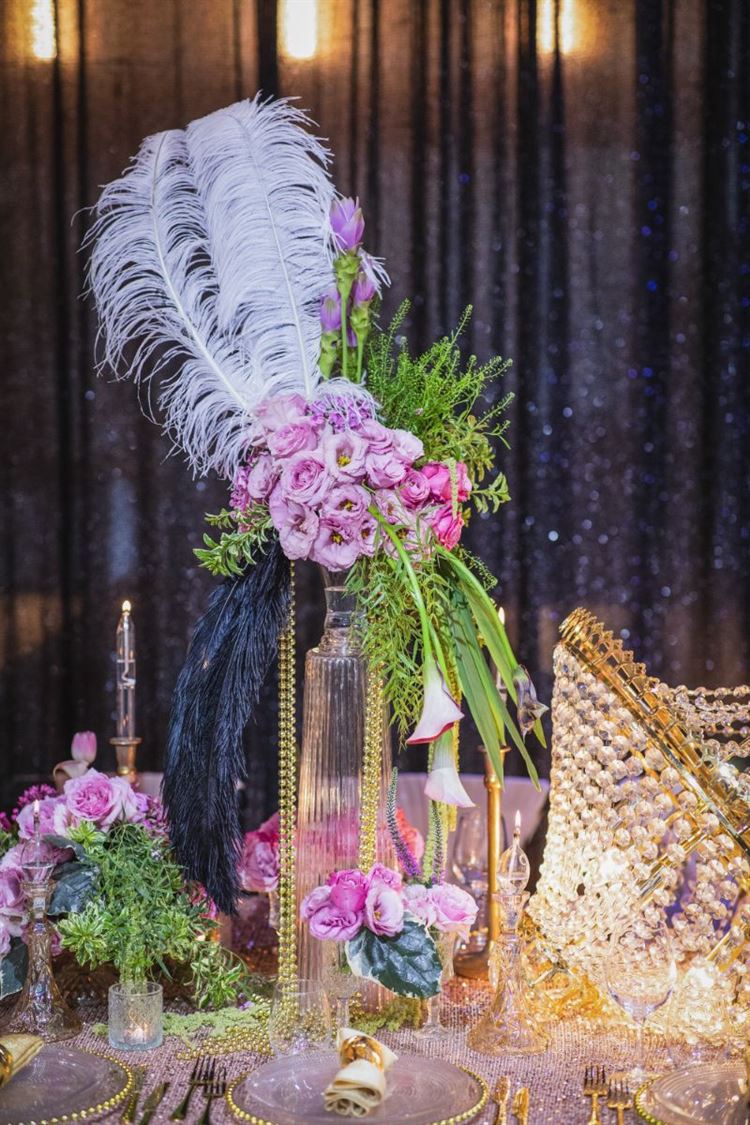 קריסטלים, פנינים ופרחים: הצעת הגשה לעיצוב נוצץ במיוחד 2