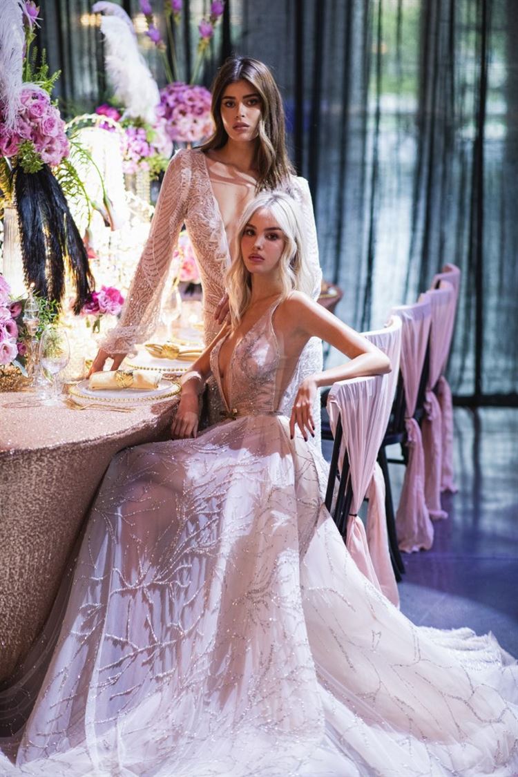 קריסטלים, פנינים ופרחים: הצעת הגשה לעיצוב נוצץ במיוחד 4