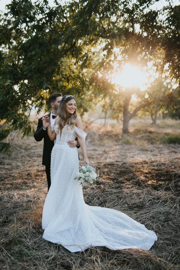 מתוך אלבום החתונה של רוני רובינפלד ורן אלבז (צילום: לבנה צלמים)