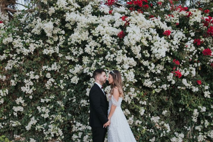 מתוך אלבום החתונה של רוני רובינפלד ורן אלבז (צילום: לבנה צלמים)