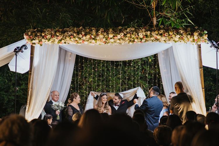 מתוך אלבום החתונה של רוני רובינפלד ורן אלבז (צילום: לבנה צלמים)