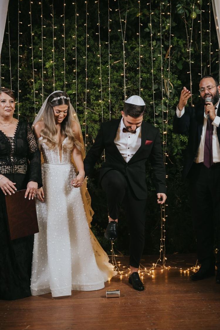 מתוך אלבום החתונה של רוני רובינפלד ורן אלבז (צילום: לבנה צלמים)