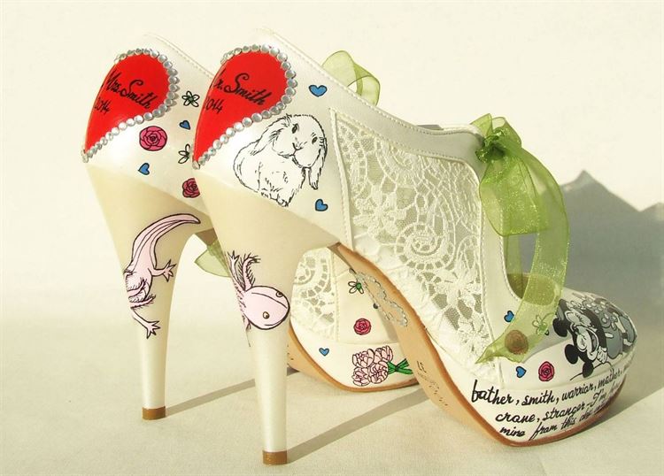 תלכי על זה? נעלי כלה מקסימות להחריד 3