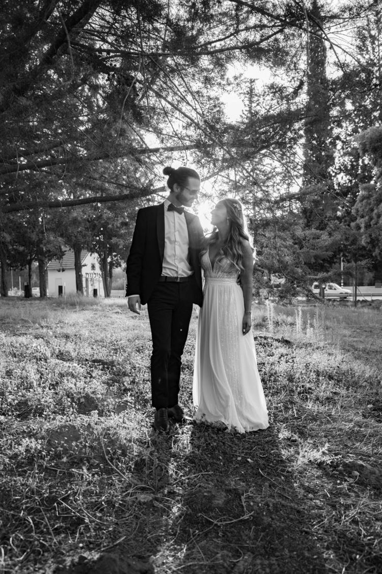 מתוך אלבום החתונה של נועה ופליפה יחימוביץ' (צילום: שאקה-ציטוט מהחיים)