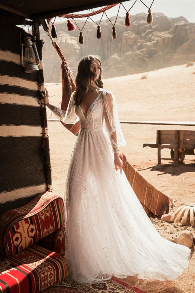 ציפור מדבר: קולקציית הכלות המסקרנת של המעצבת מוריאל 5