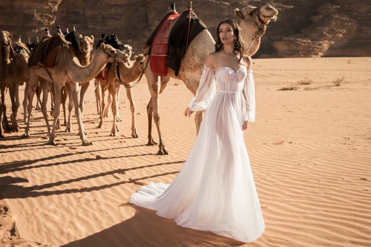 ציפור מדבר: קולקציית הכלות המסקרנת של המעצבת מוריאל 6