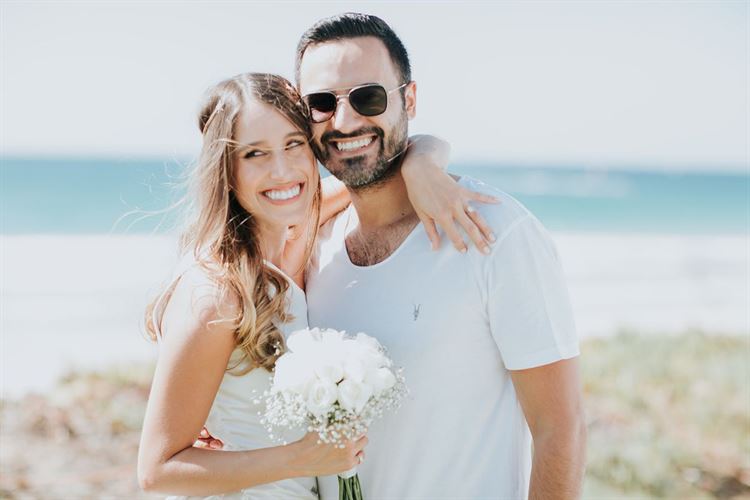 מתוך אלבום החתונה של חן ואסף (צילום: איה ואבי)