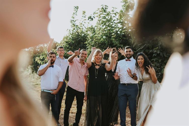 ב"וייב" קליל של קיץ: החתונה של המעצבת הגרפית שלנו 35