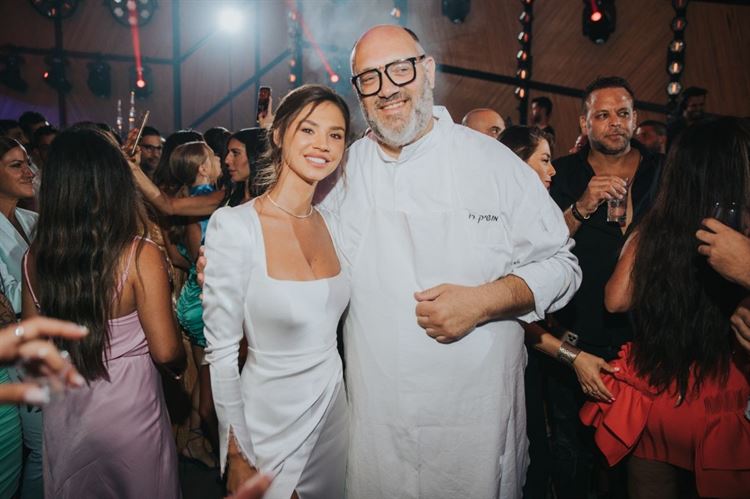 רוסלנה והשף שעשה לה את החתונה - מושיק רוט, החתונה של רוסלנה רודינה (צילום: עידן חסון)