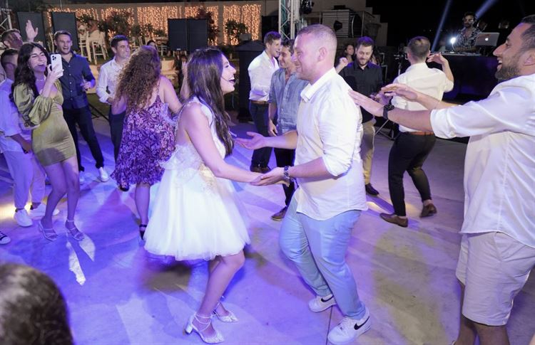 החתונה של רותם גור ואיטן בירן  (צילום: תמיר ברגיג)