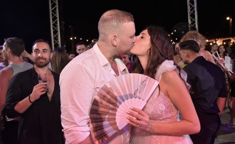 החתונה של רותם גור ואיטן בירן  (צילום: תמיר ברגיג)