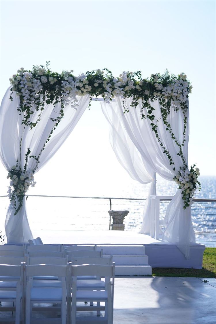 חופה על הים  (צילום: תמיר ברגיג)