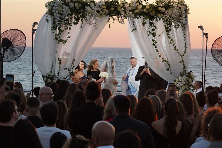 החתונה של רותם גור ואיטן בירן  (צילום: תמיר ברגיג)