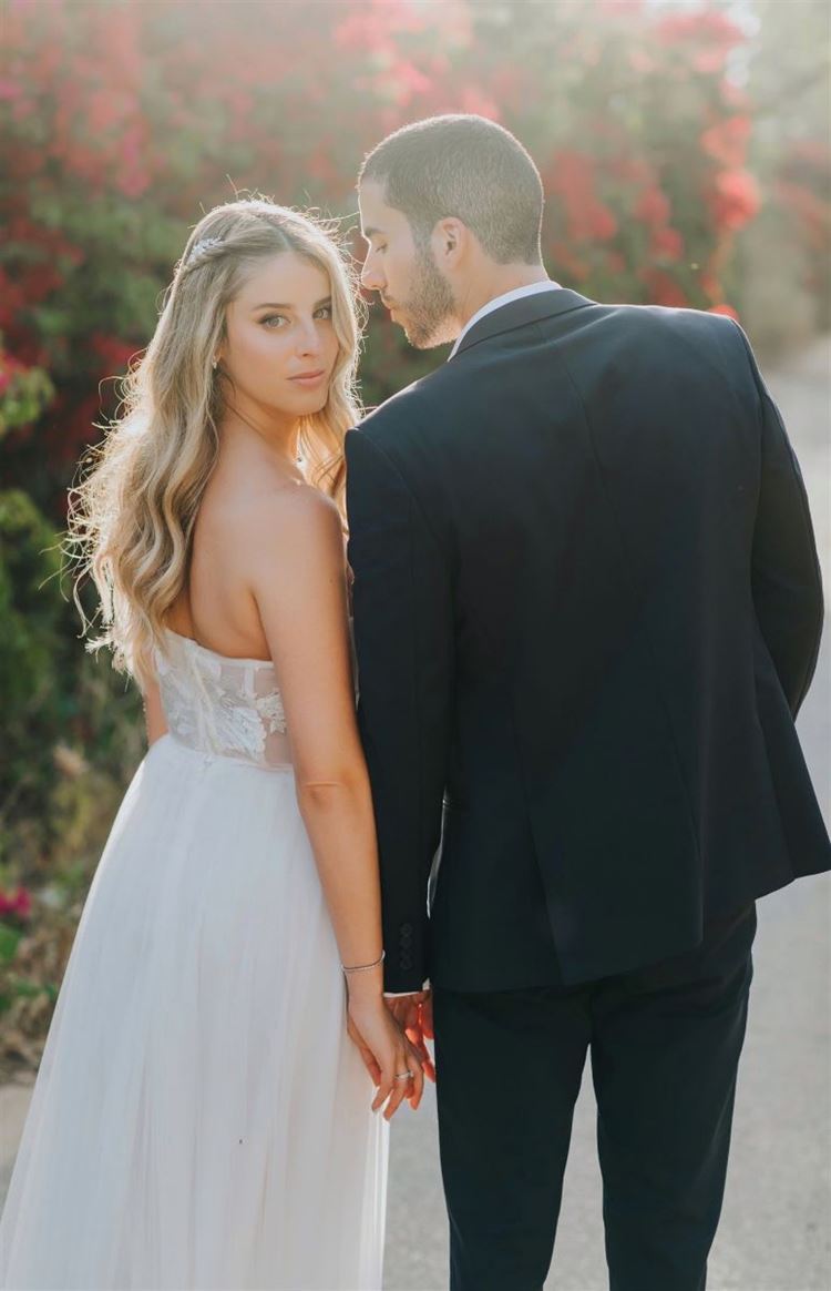 מה דעתכם על הזוג שלנו? החתונה של חן בירון ודניאל בן עמי (צילום: עידן חסון) 