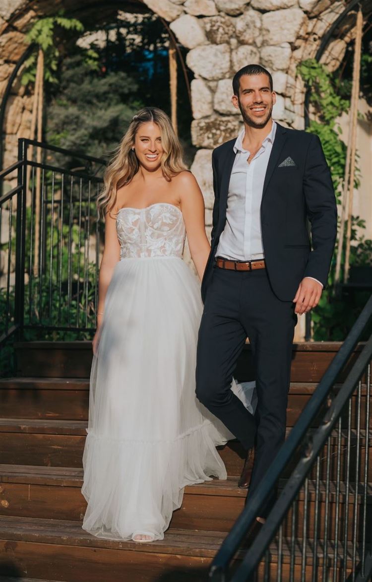 רגעים קסומים החתונה של חן בירון ודניאל בן עמי (צילום: עידן חסון) 