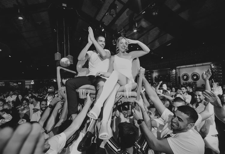 החתונה של חן בירון ודניאל בן עמי (צילום: עידן חסון)