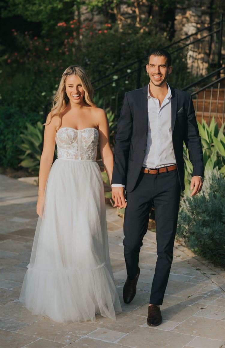 החתונה של חן בירון ודניאל בן עמי (צילום: עידן חסון)