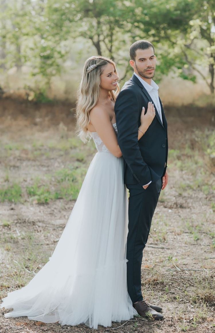 החתונה של חן בירון ודניאל בן עמי (צילום: עידן חסון)