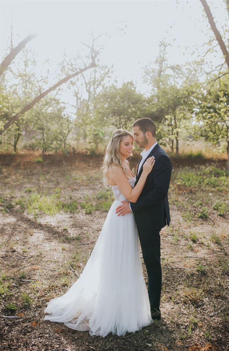 החתונה של חן בירון ודניאל בן עמי (צילום: עידן חסון)