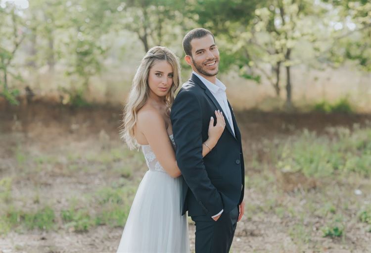 החתונה של חן בירון ודניאל בן עמי (צילום: עידן חסון)