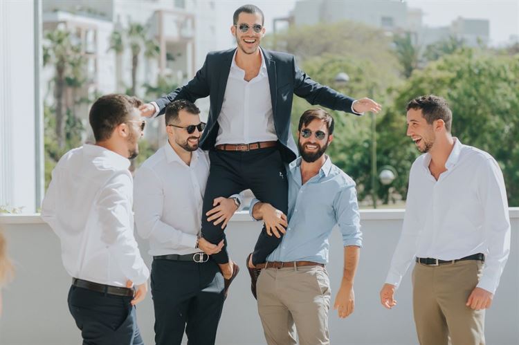 החתונה של חן בירון ודניאל בן עמי (צילום: עידן חסון)