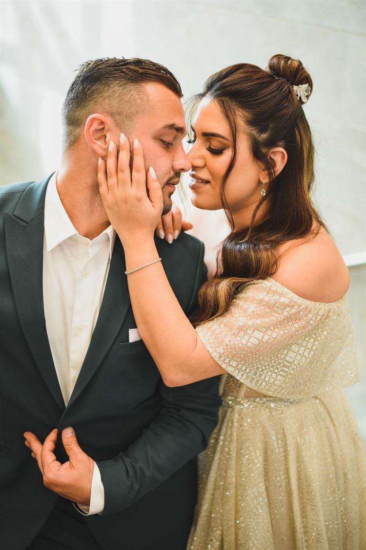 החתונה של טליה ואנטוני (צילום: אלירן סטודיו)